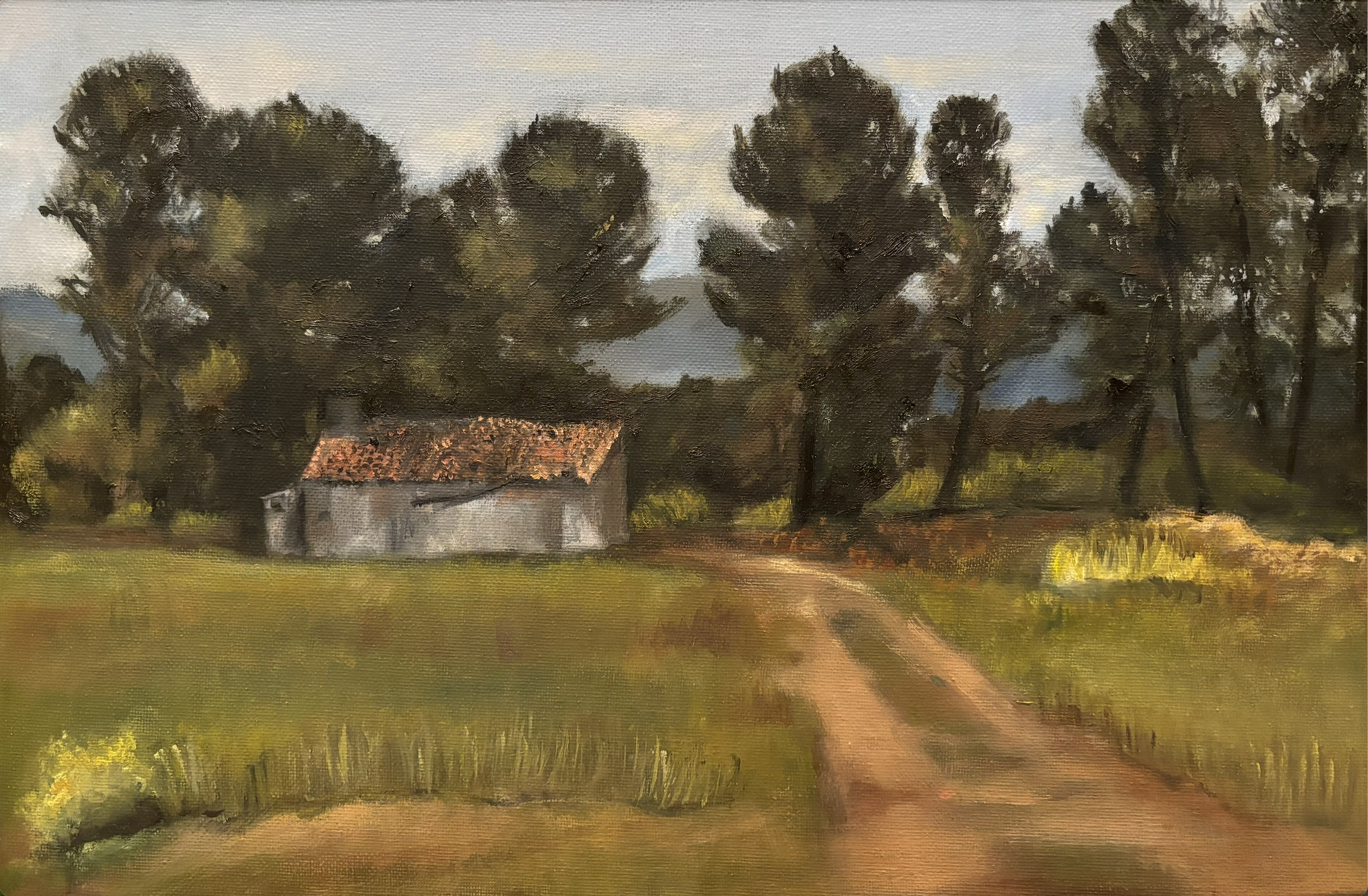 Captura de pantalla 2025-04-30 a las 15.07.51 Camino a Las Herradas 27x41 cm -Oleo-