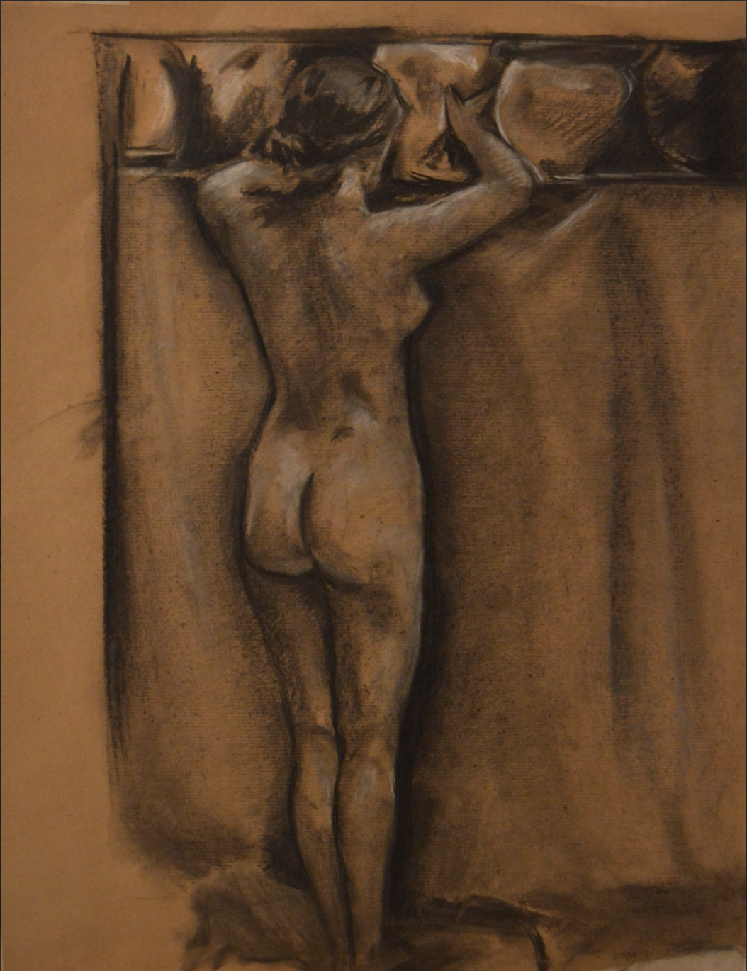 Alineación 50x70 -Carboncillo