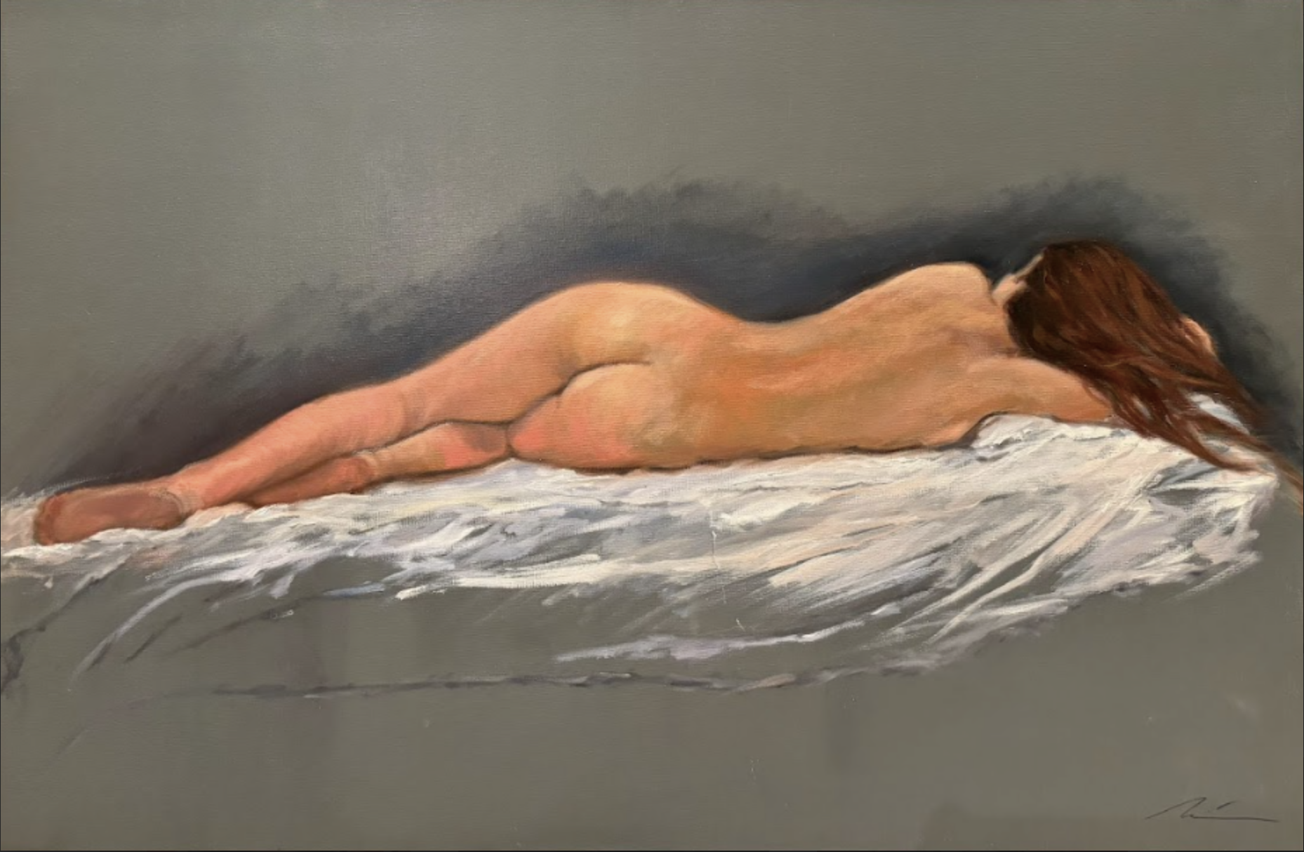 Mi Musa 60x92 cm -Oleo-