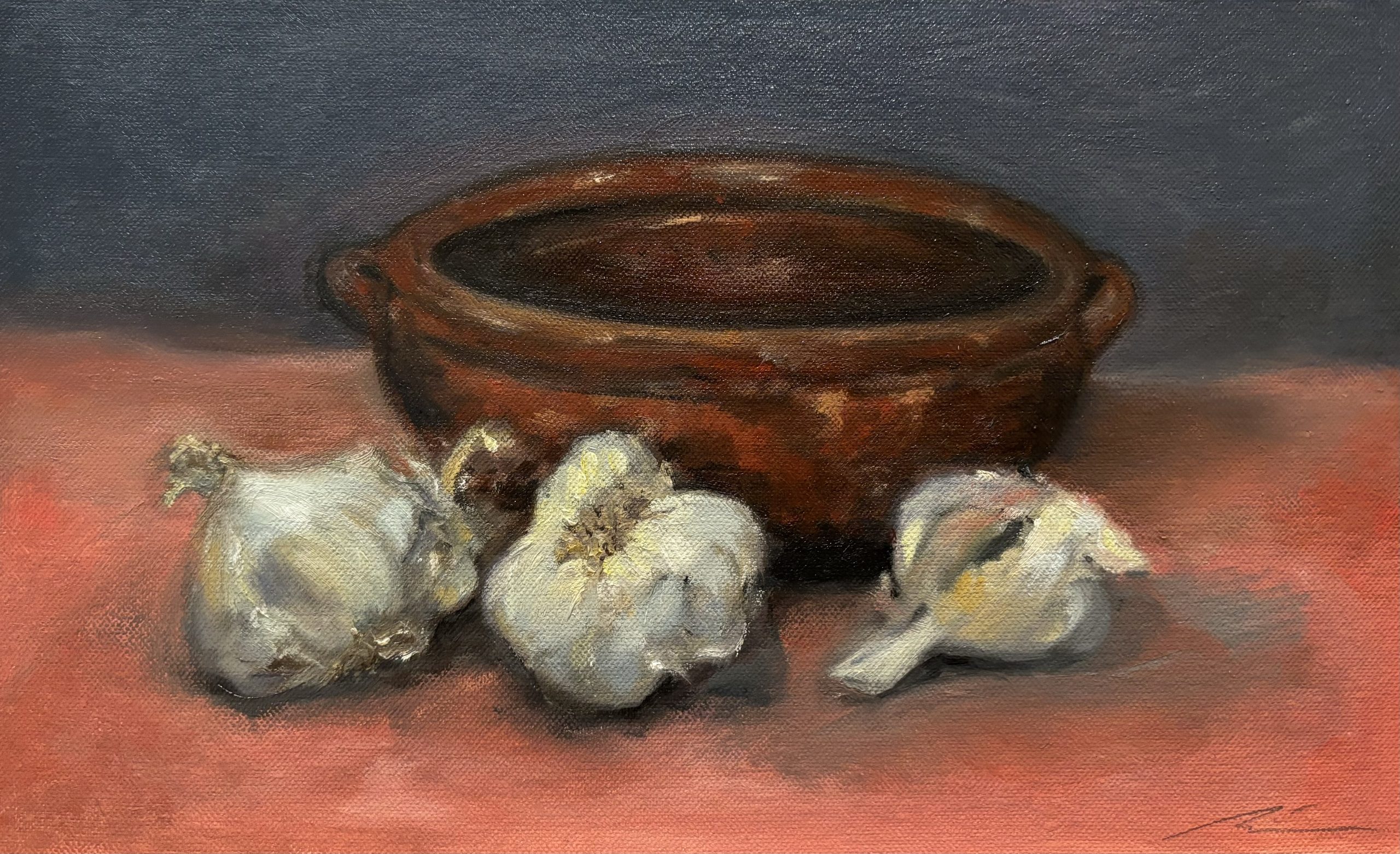 Cazuela de barro 21x35 cm -Oleo-