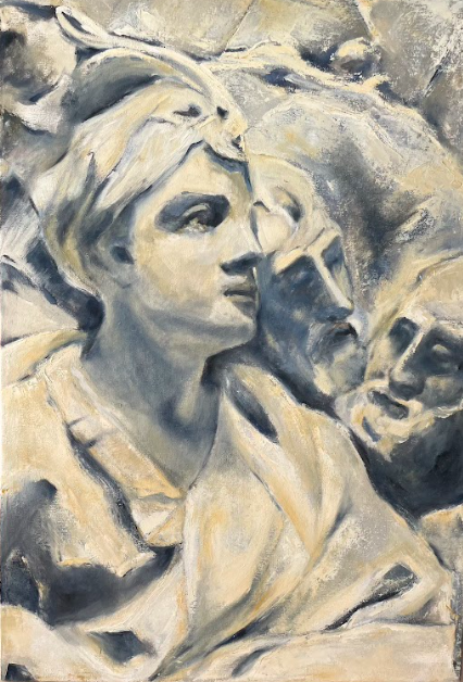 Donatella 73x50 cm -Oleo